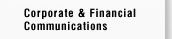 Corporate & Financial Communications